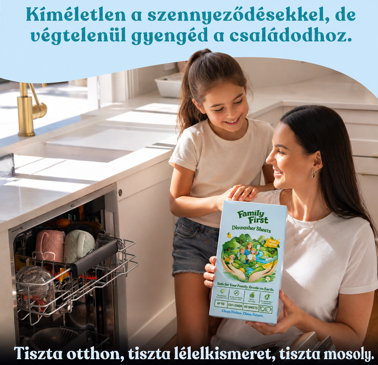 Környezetbarát mosogatólap (120db)