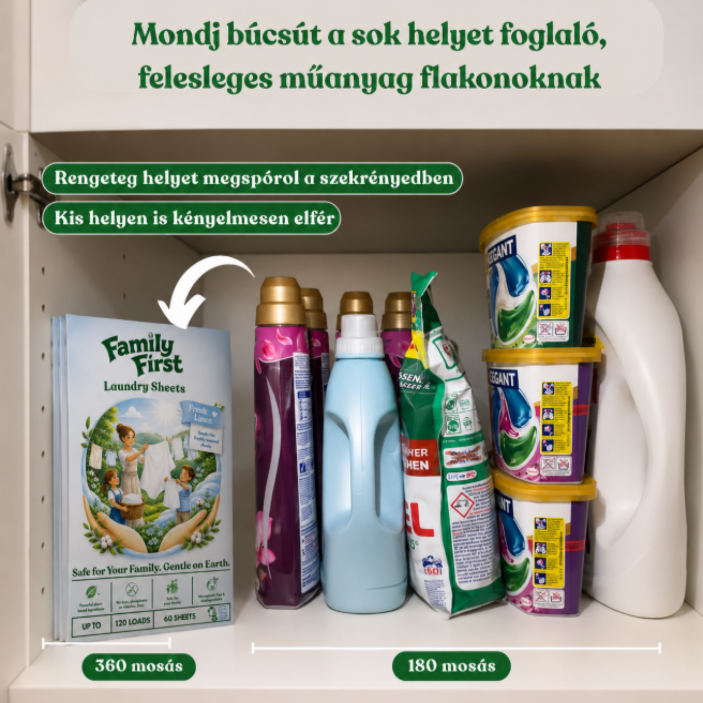 Környezetbarát mosólap (120db)